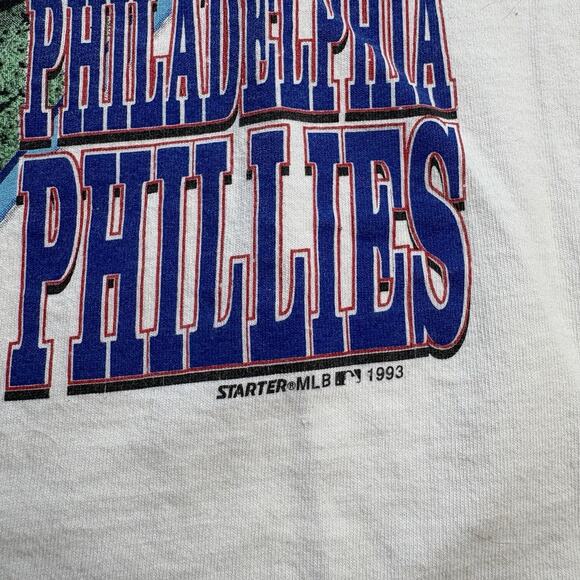 Vintage Toronto Blue Jays World Series Philadelphia Phillies T-Shirt 1993 Medium - Picture 3 of 5